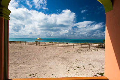 View of sea